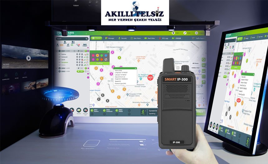 Tüm Türkiye'den çeken telsiz sistemi